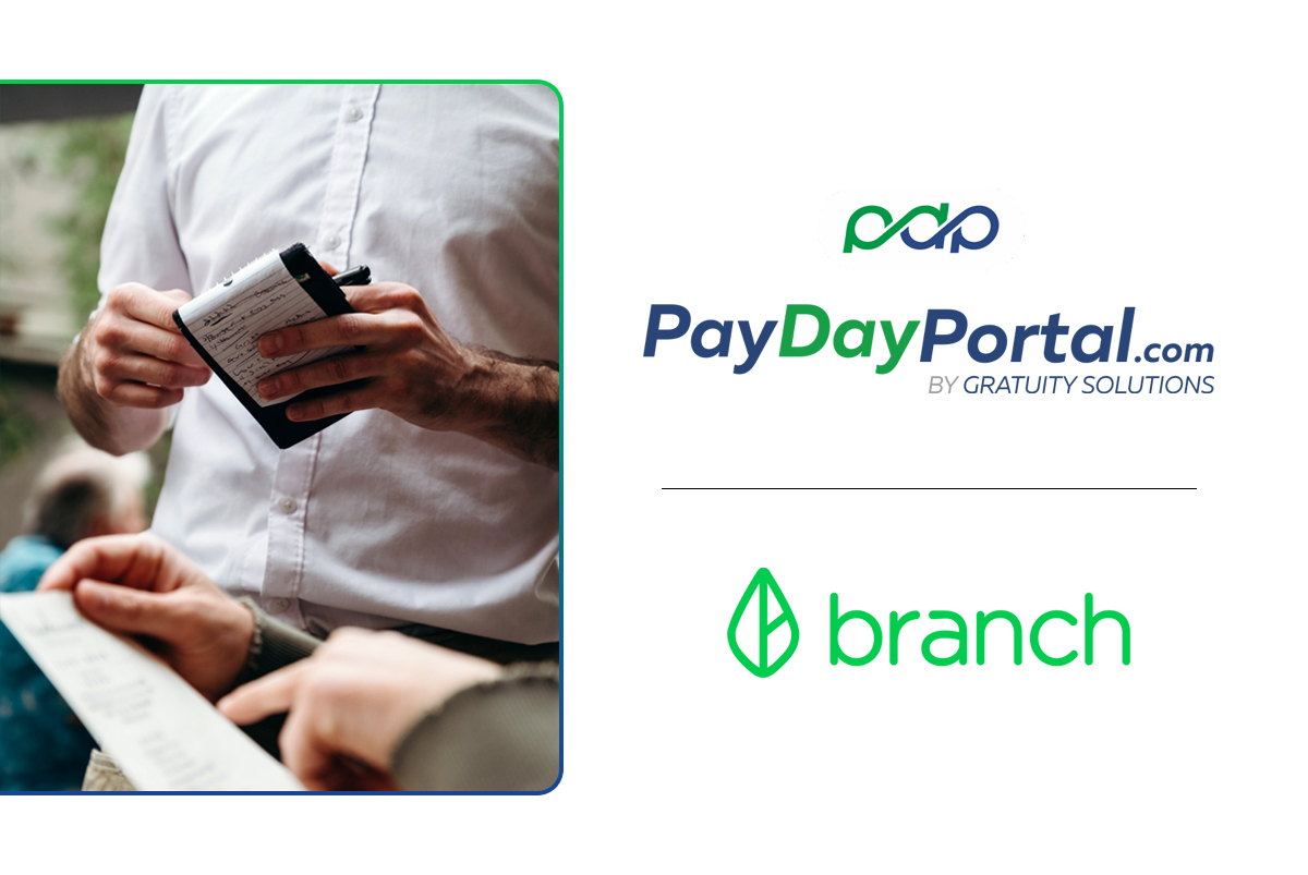 PayDayPortal x Branch: Easy and Accurate Tip Pooling + Digital Payouts